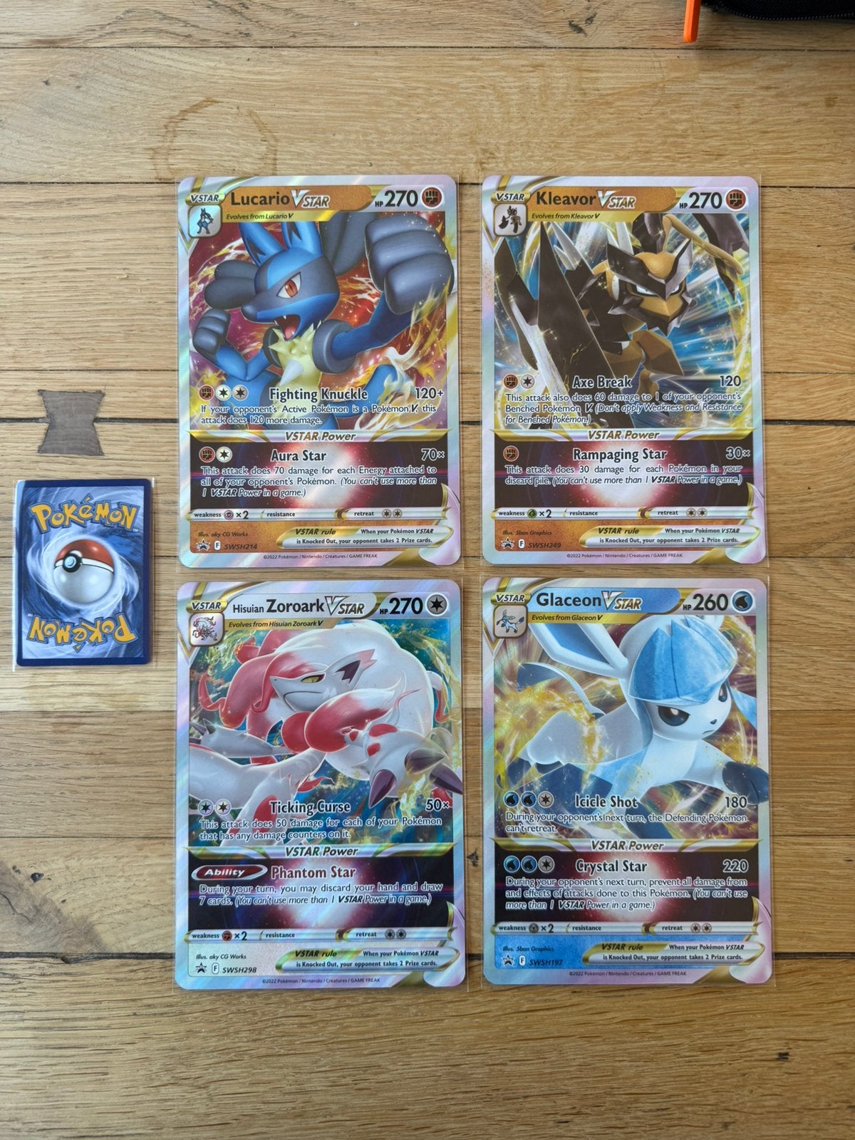 Pokémon Jumbo V-STAR kaarten - Uitstekende staat!, Ophalen of Verzenden, Nieuw, Meerdere kaarten