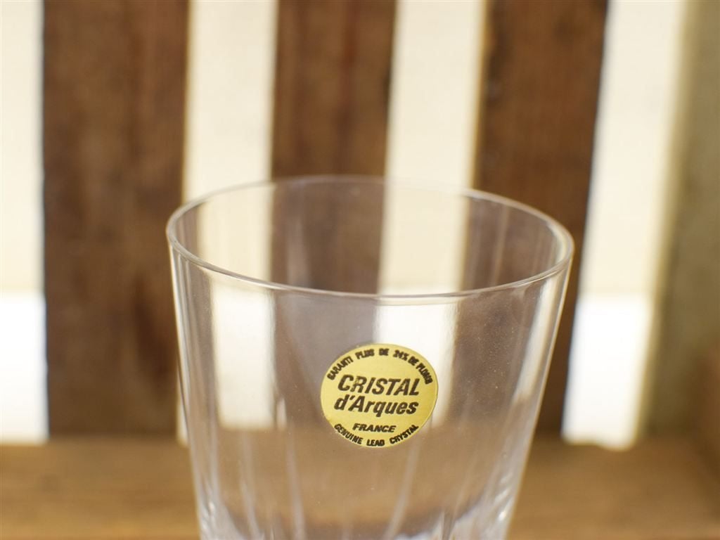 Set van zes Cristal d Arques kristallen glazen 52003, Antiek en Kunst, Ophalen of Verzenden