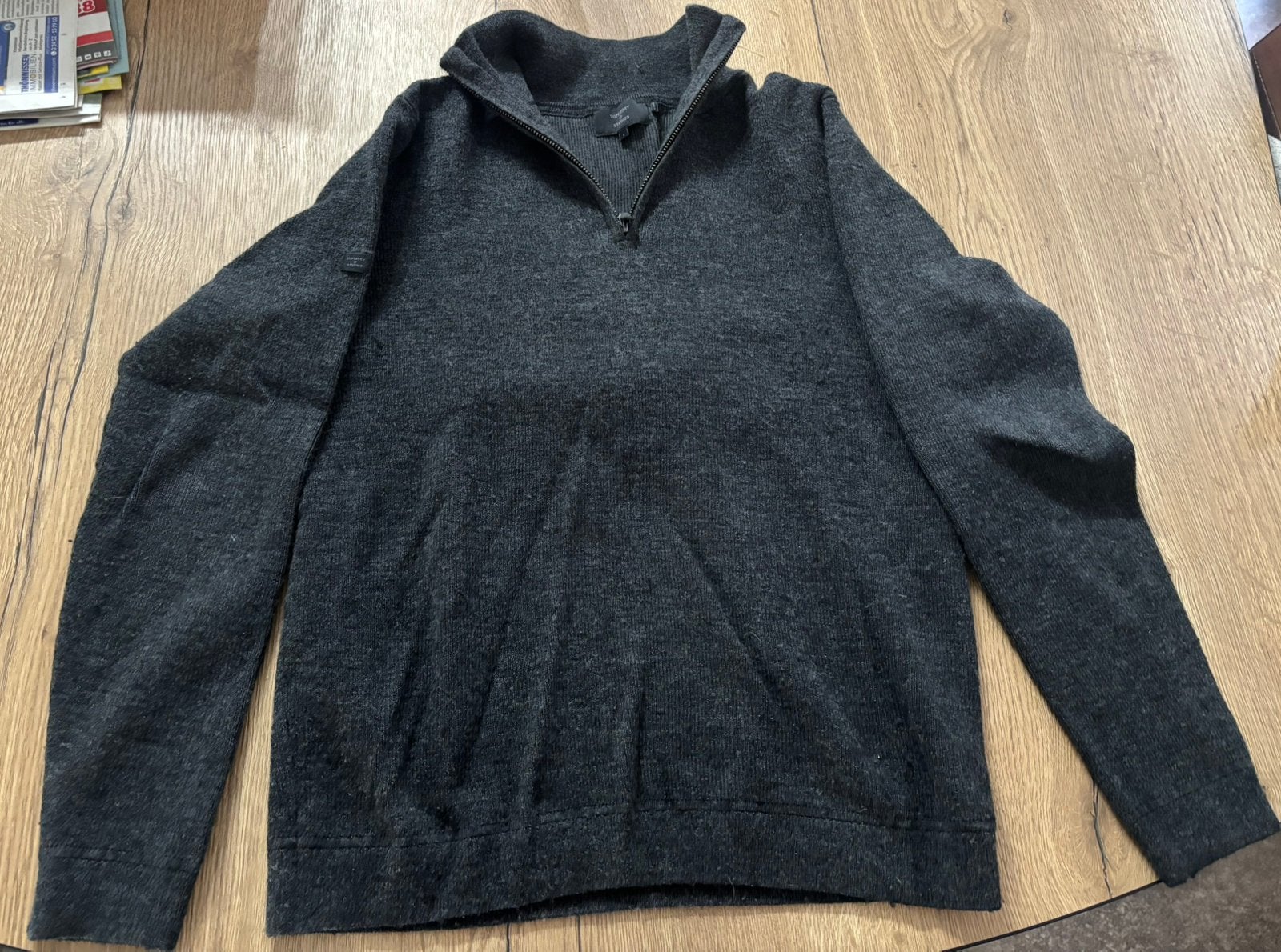 Superdry pullover L, Ophalen of Verzenden, Gedragen, Maat 52/54 (L), Zwart