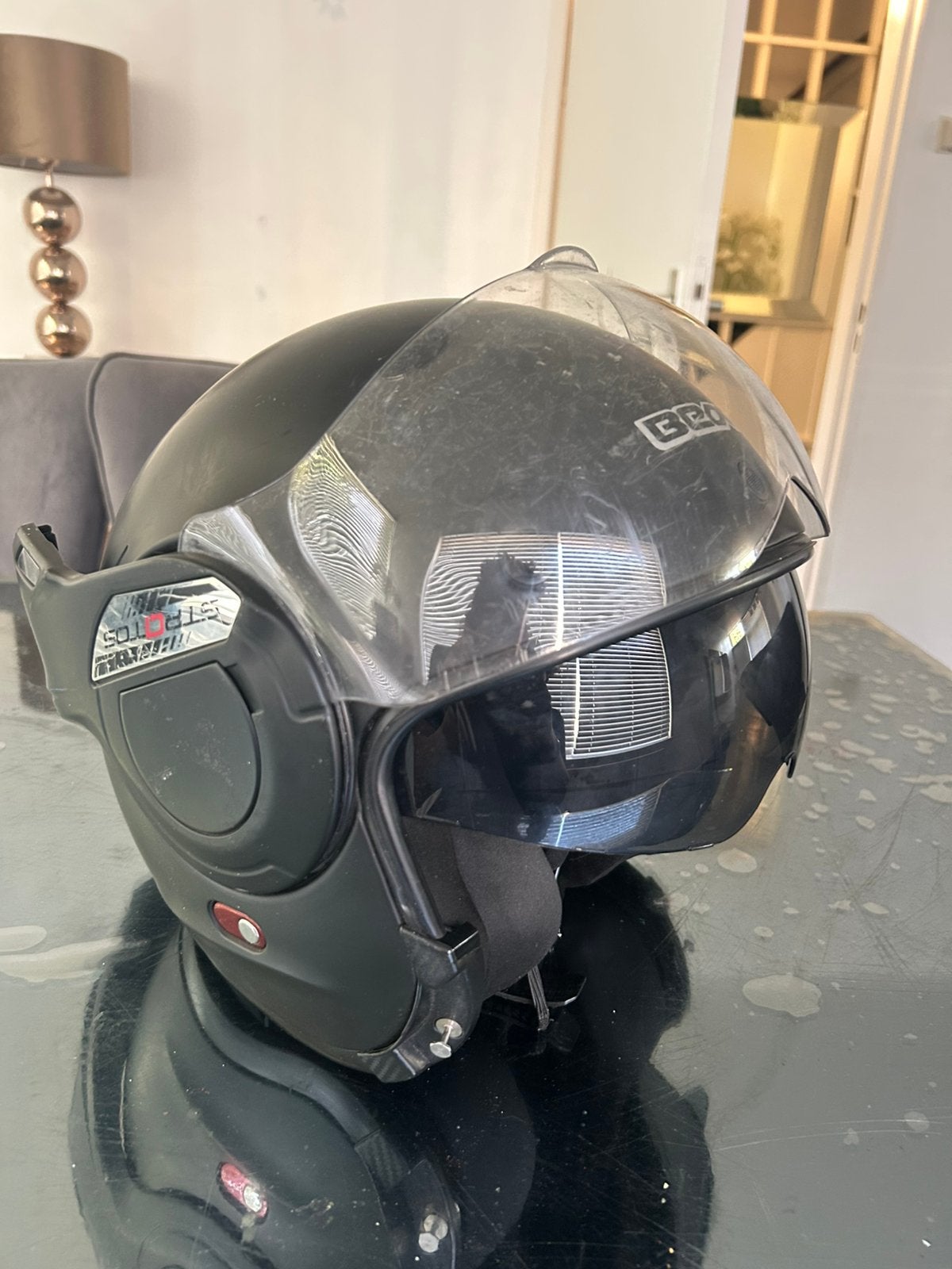 Scooter / moter helm, Ophalen of Verzenden, Zo goed als nieuw