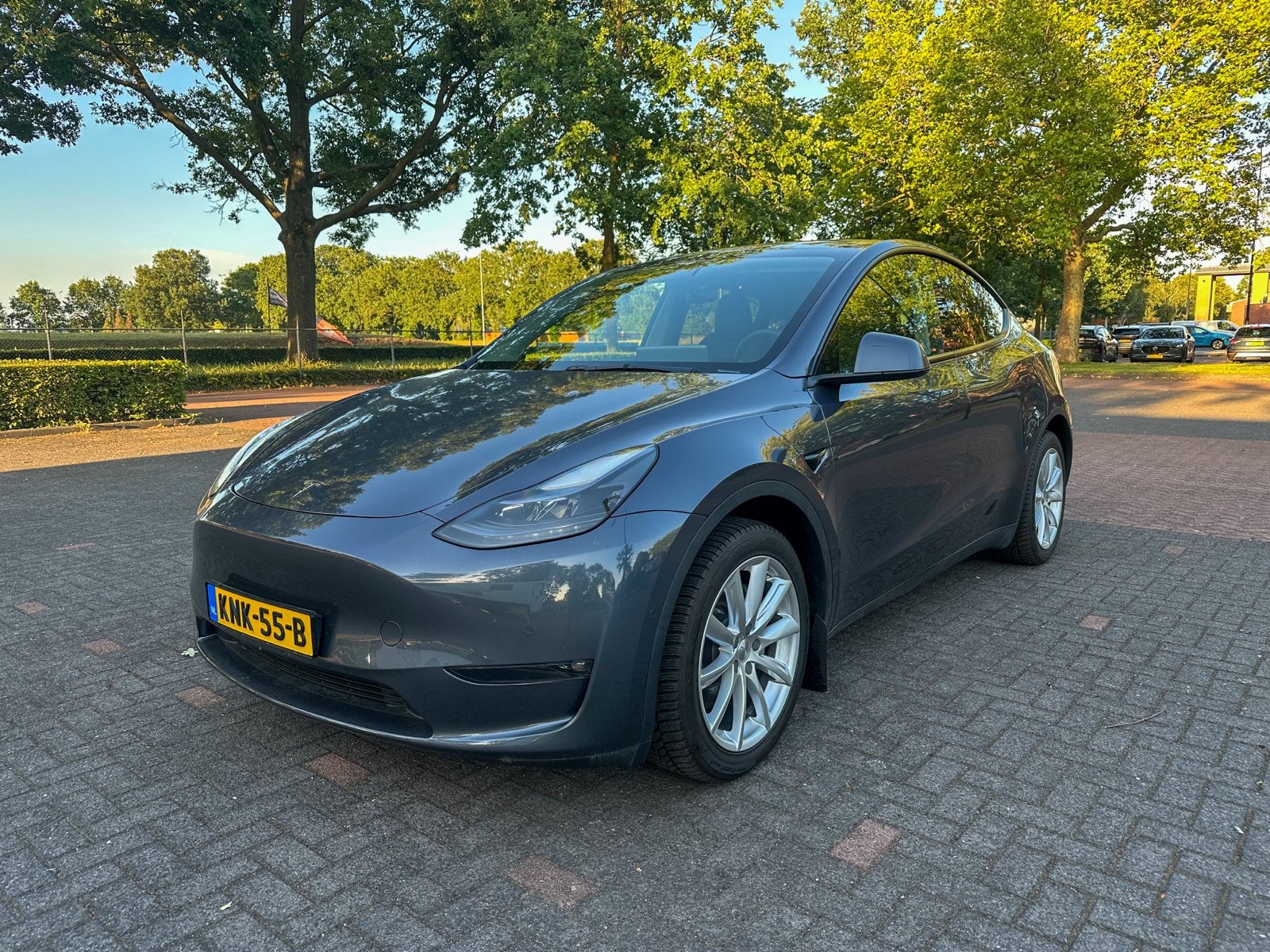 Tesla Model Y Long Range AWD 75kWh, 92% SoH, marge, Auto's, Tesla, Automaat, Leder, Elektrisch, 351 pk
