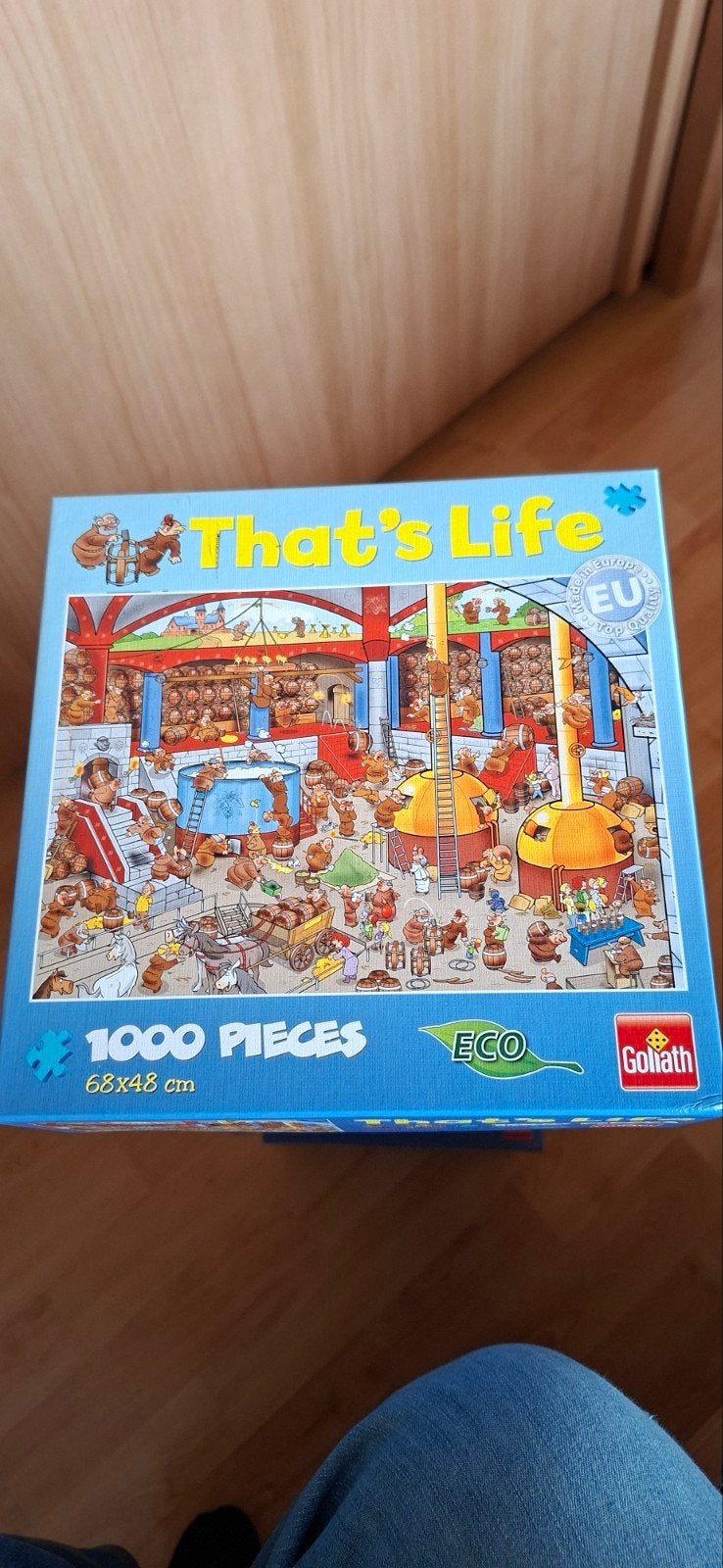 That's Life Legpuzzel 1000 stukjes - Goliath, Ophalen of Verzenden, 500 t/m 1500 stukjes, Zo goed als nieuw, Legpuzzel