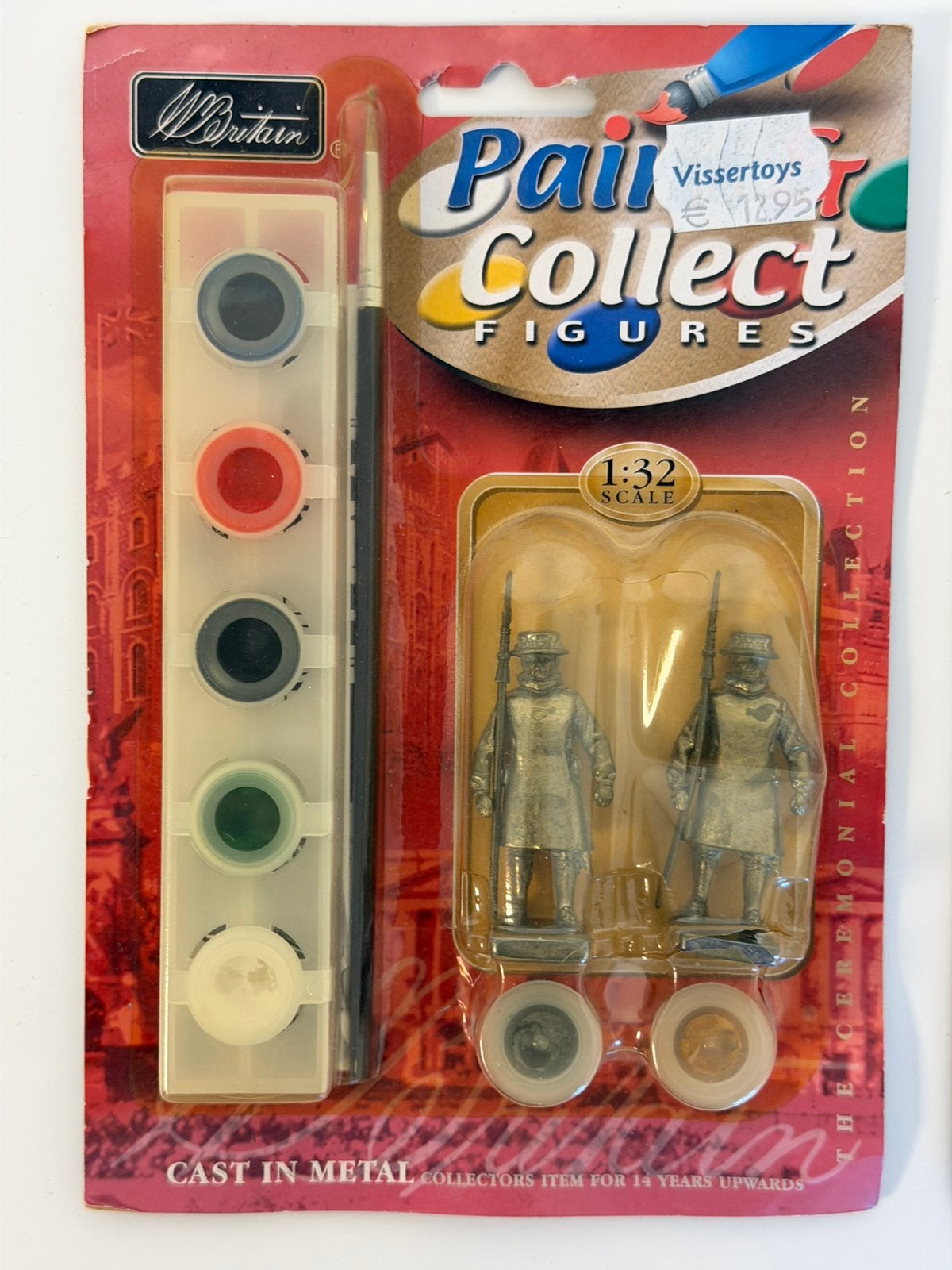Vintage W. Britain Paint & Collect 1:32 NOS 1999 figuren, P, P, P, Nieuw