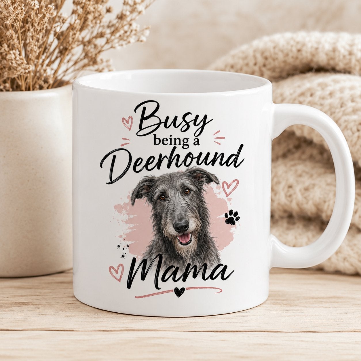 Busy being a Deerhound Mama - Mok, Verzenden, Nieuw