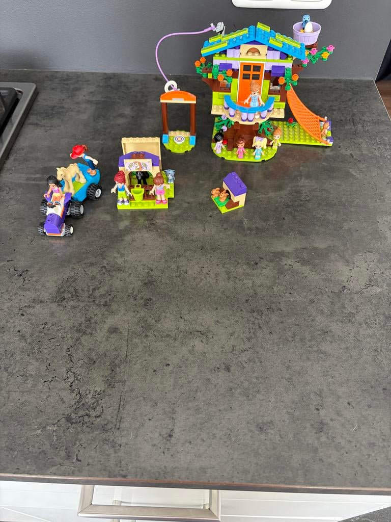 LEGO Friends Boomhut, Ophalen, Inclusief minifiguren, Gebruikt, Lego