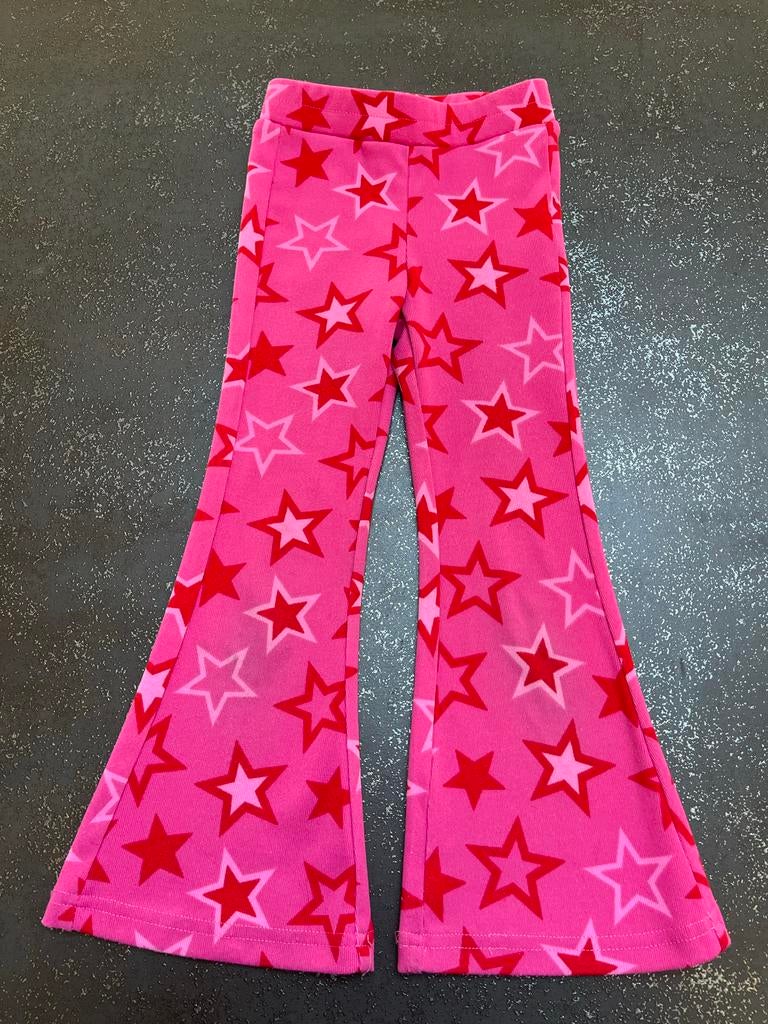 Flared broek mt 98-104, Ophalen of Verzenden, Zo goed als nieuw, Meisje, Broek