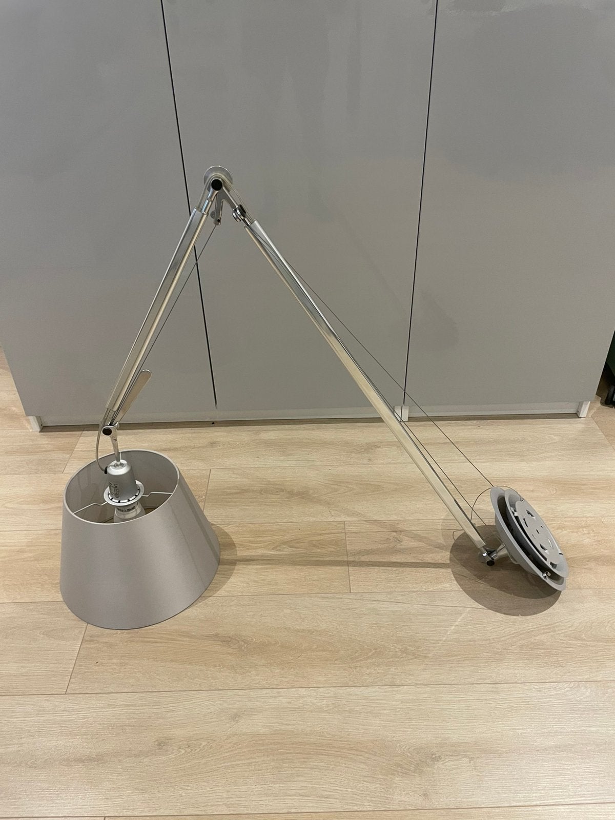 Mooie Artimide Tolomeo Decentrata plafondlamp, Ophalen, Zo goed als nieuw, Metaal, Modern