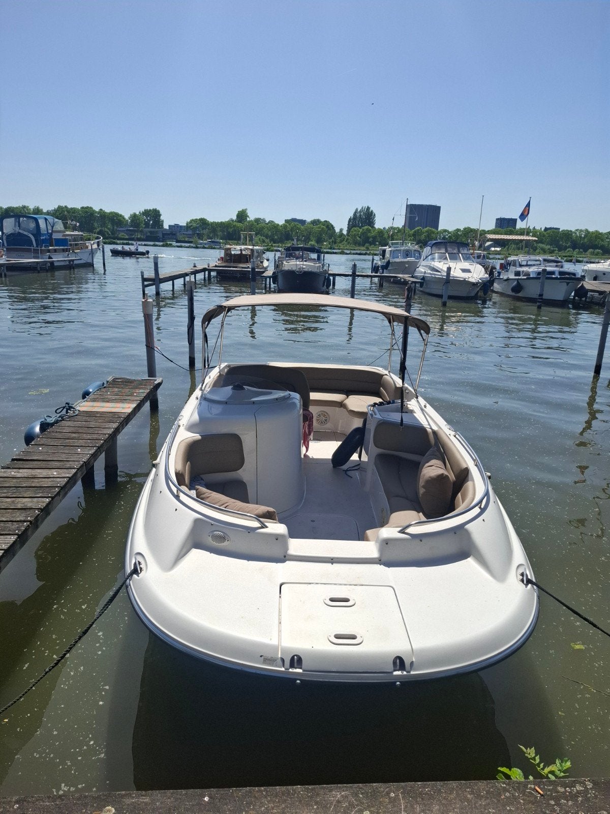 Four Winns 214 FS Candia met Volvo Penta 5.7 GSI, Watersport en Boten, Ophalen, Gebruikt, Overige merken