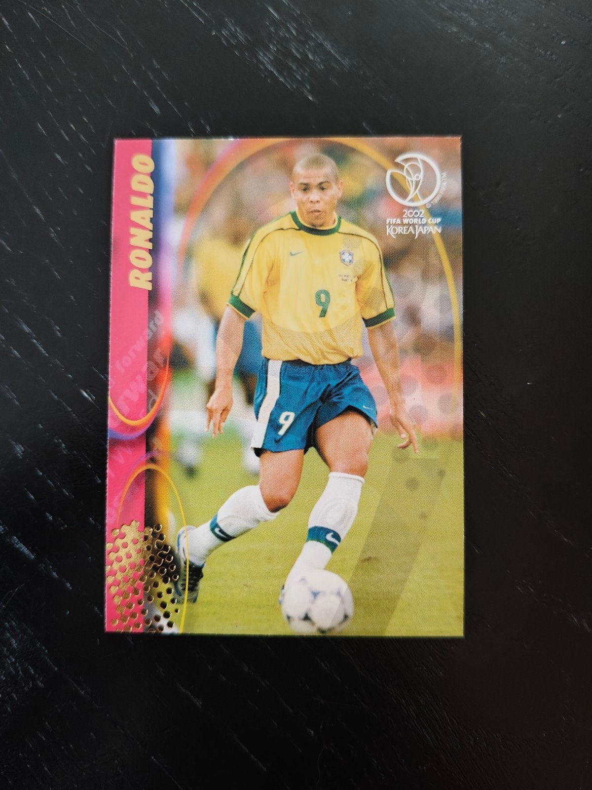 Panini world cup 2002 Ronaldo, Verzenden, Zo goed als nieuw, Buitenlandse clubs, Spelerskaart