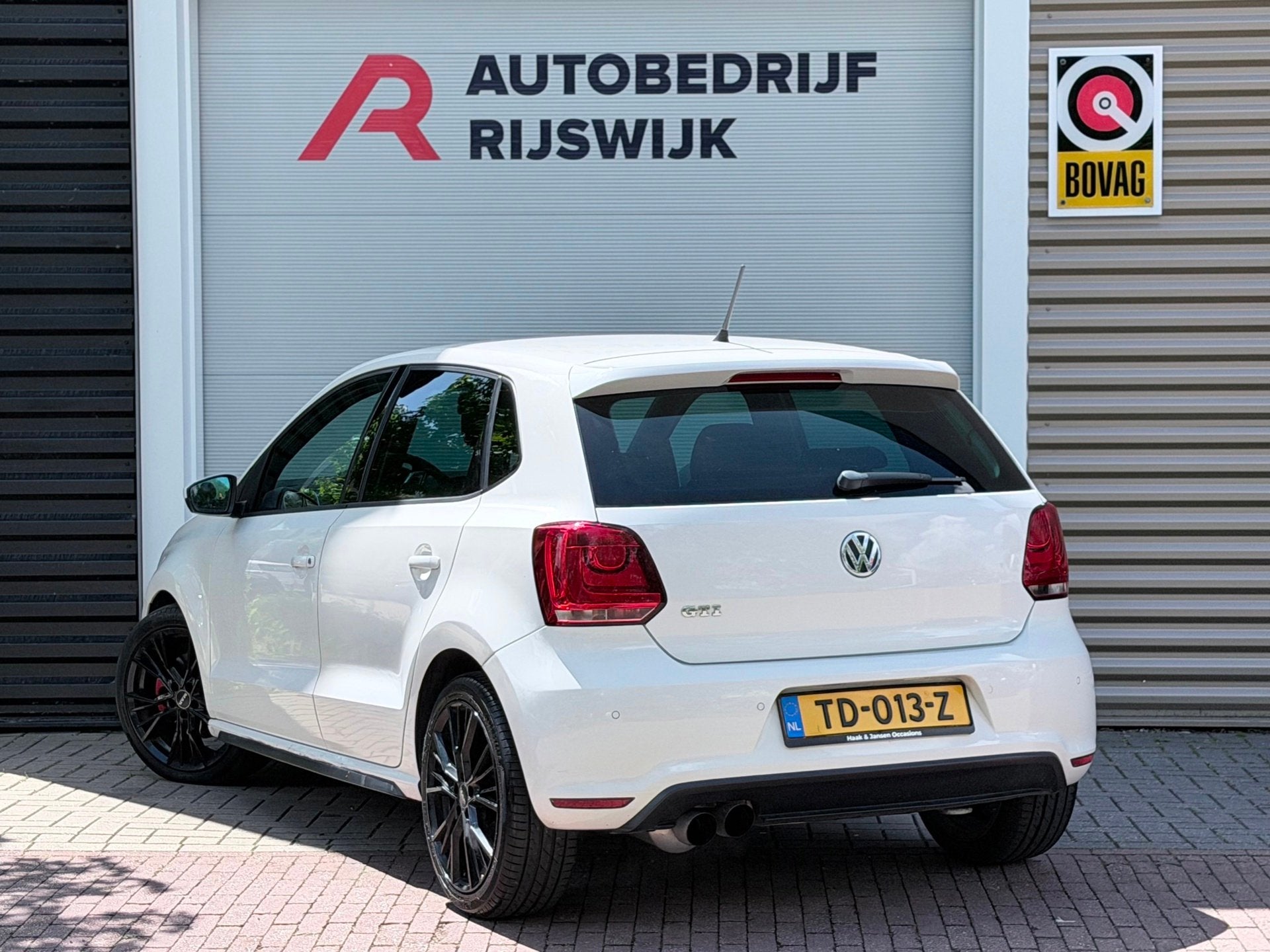 Volkswagen Polo 1.4 TSI GTI Xenon/Automaat/Airco, Euro 5, Parkeersensor, 4 cilinders, Wit