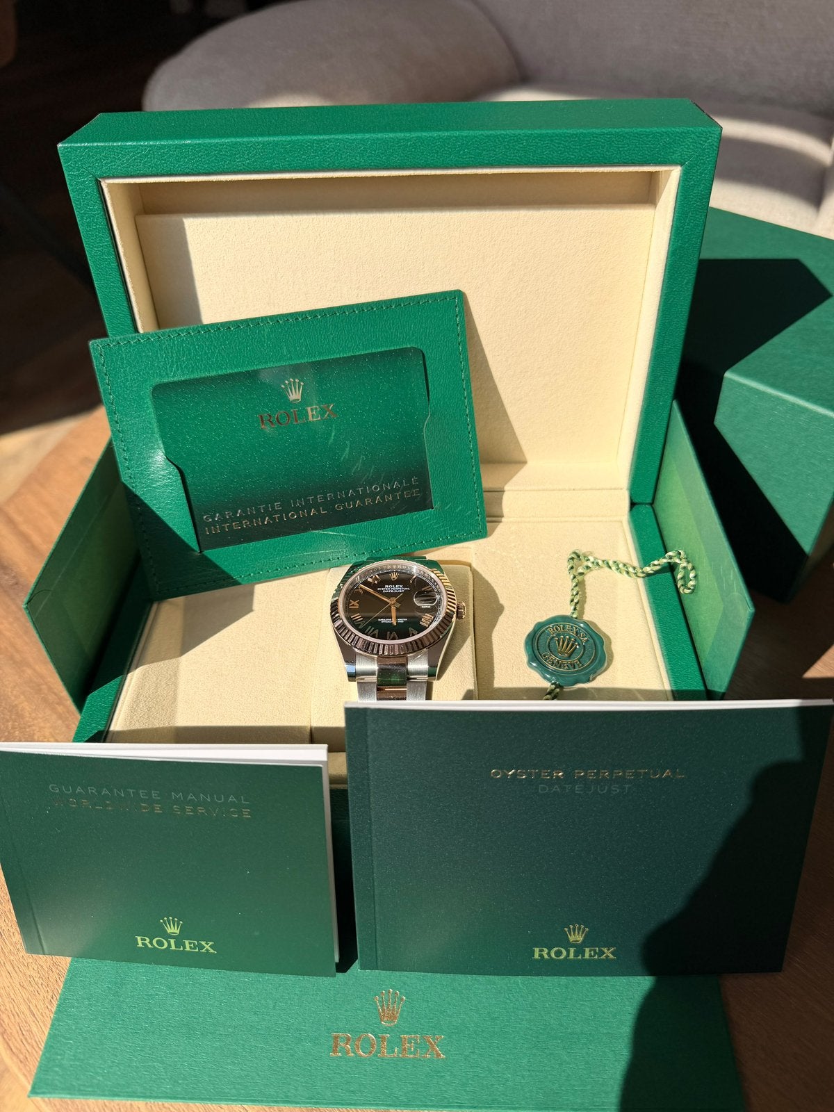 Rolex datejust 41mm, Ophalen of Verzenden, Nieuw