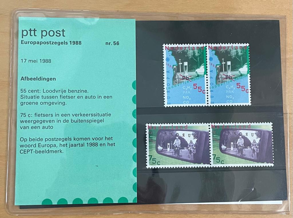 Postzegels Nederland; postzegelmapje nr: 56, Ophalen of Verzenden, Na 1940, Postfris