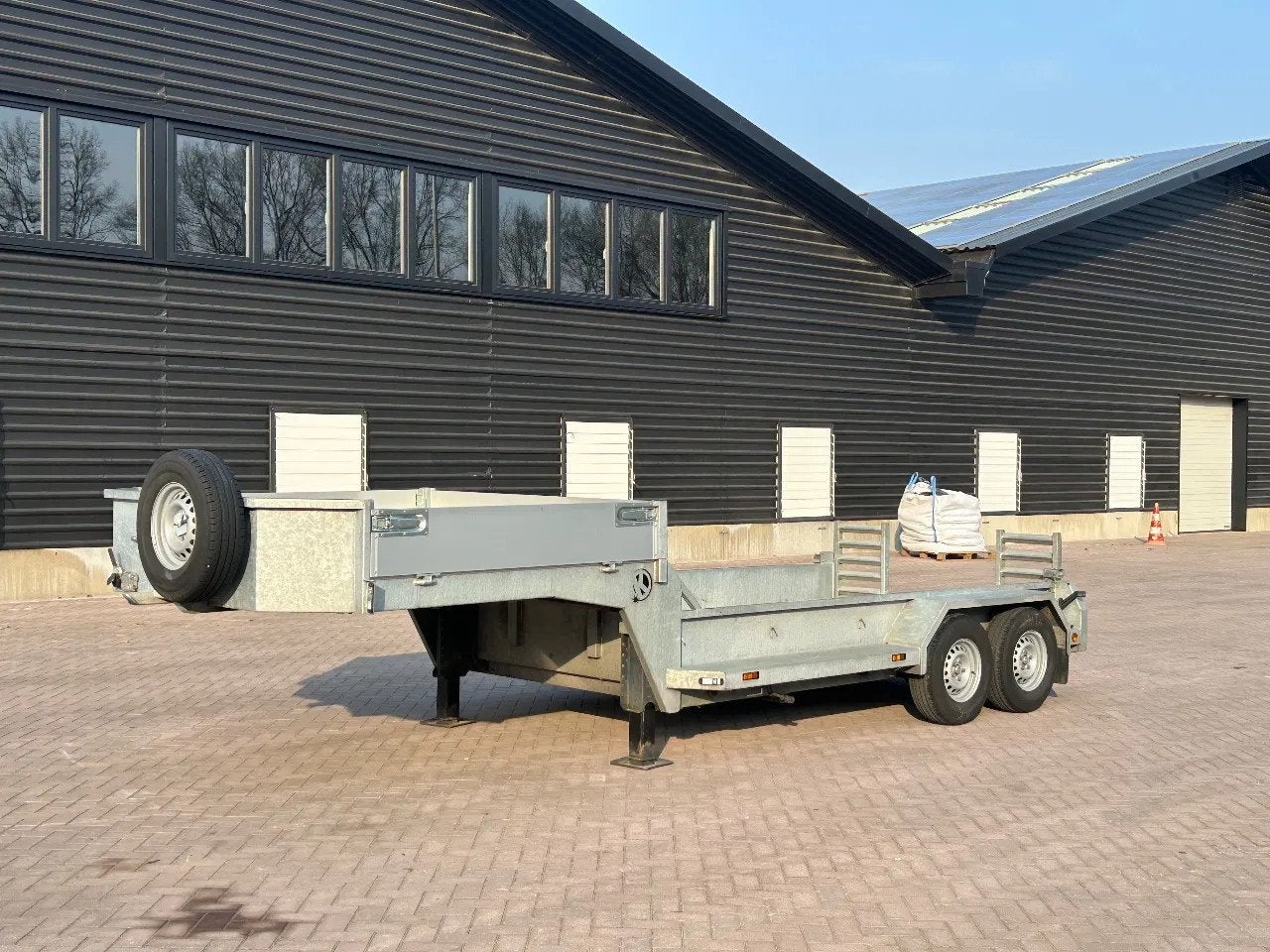 kuiper Be oplegger 5.5 TON kuip dieplader (2021) (bj 2021), Auto's, Overige brandstoffen, Origineel Nederlands, Bedrijf, Aanhangers en Opleggers