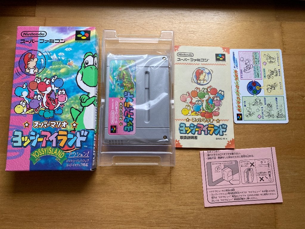 Yoshi's island super famicom, 1 speler, Ophalen of Verzenden, Zo goed als nieuw, Vanaf 3 jaar