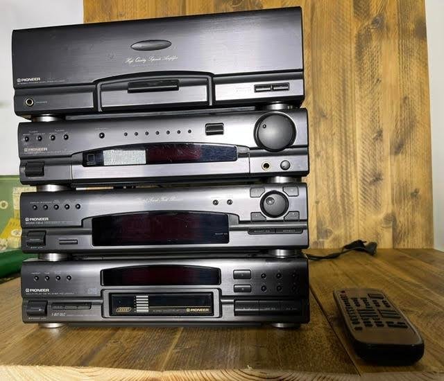 Pioneer Vintage HiFi Stereo Set, Gebruikt, Cassettedeck, Pioneer, Losse componenten