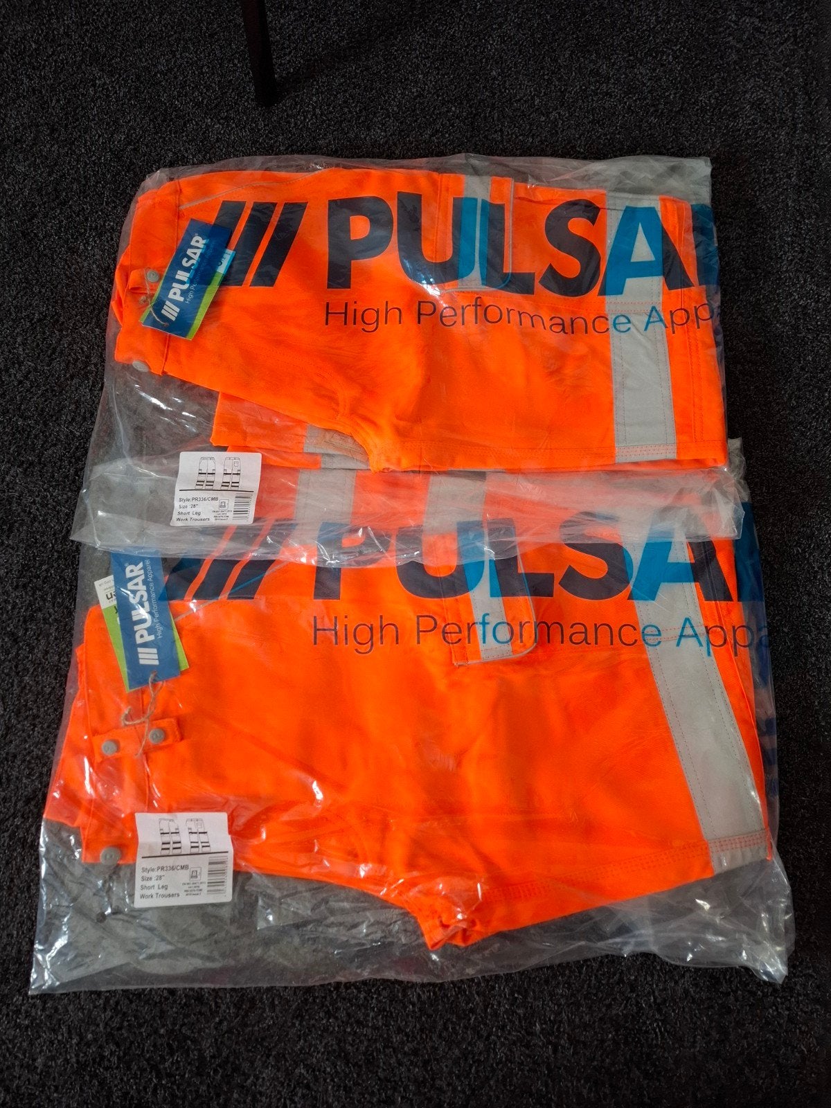 Nieuwe Pulsar High Visibility Werkbroek Oranje - Maat 28, Pulsar, Heren, Nieuw, Ophalen of Verzenden