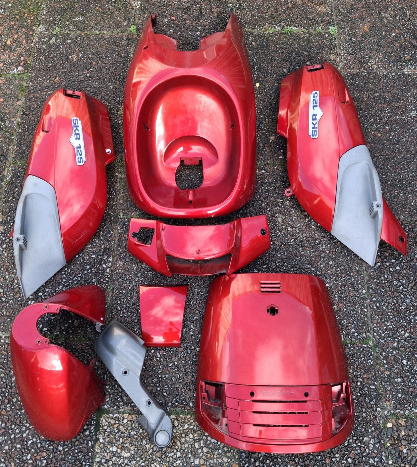 piaggio 125cc skr skipper kappen, Motoren, Ophalen of Verzenden