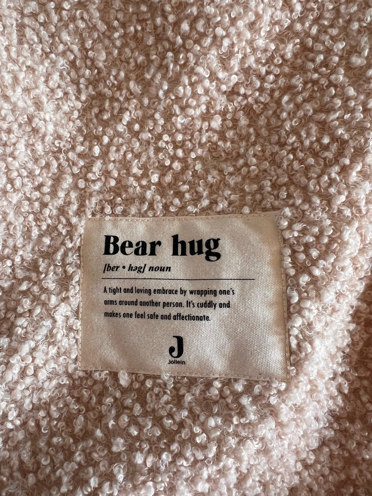 Jollein Bear Hug Opbergzak, Kinderen en Baby's, Ophalen of Verzenden, Zo goed als nieuw