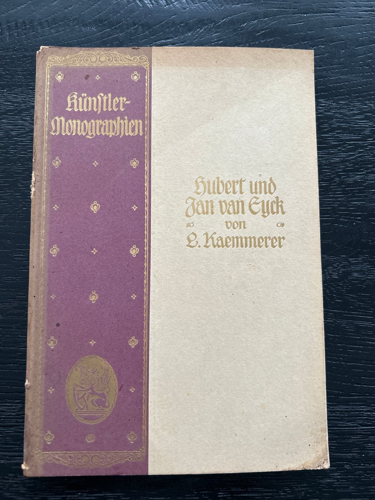Hubert en Jan van Eyck - Kunstler-Monographien (1898), Ophalen of Verzenden, Gelezen, Overige onderwerpen