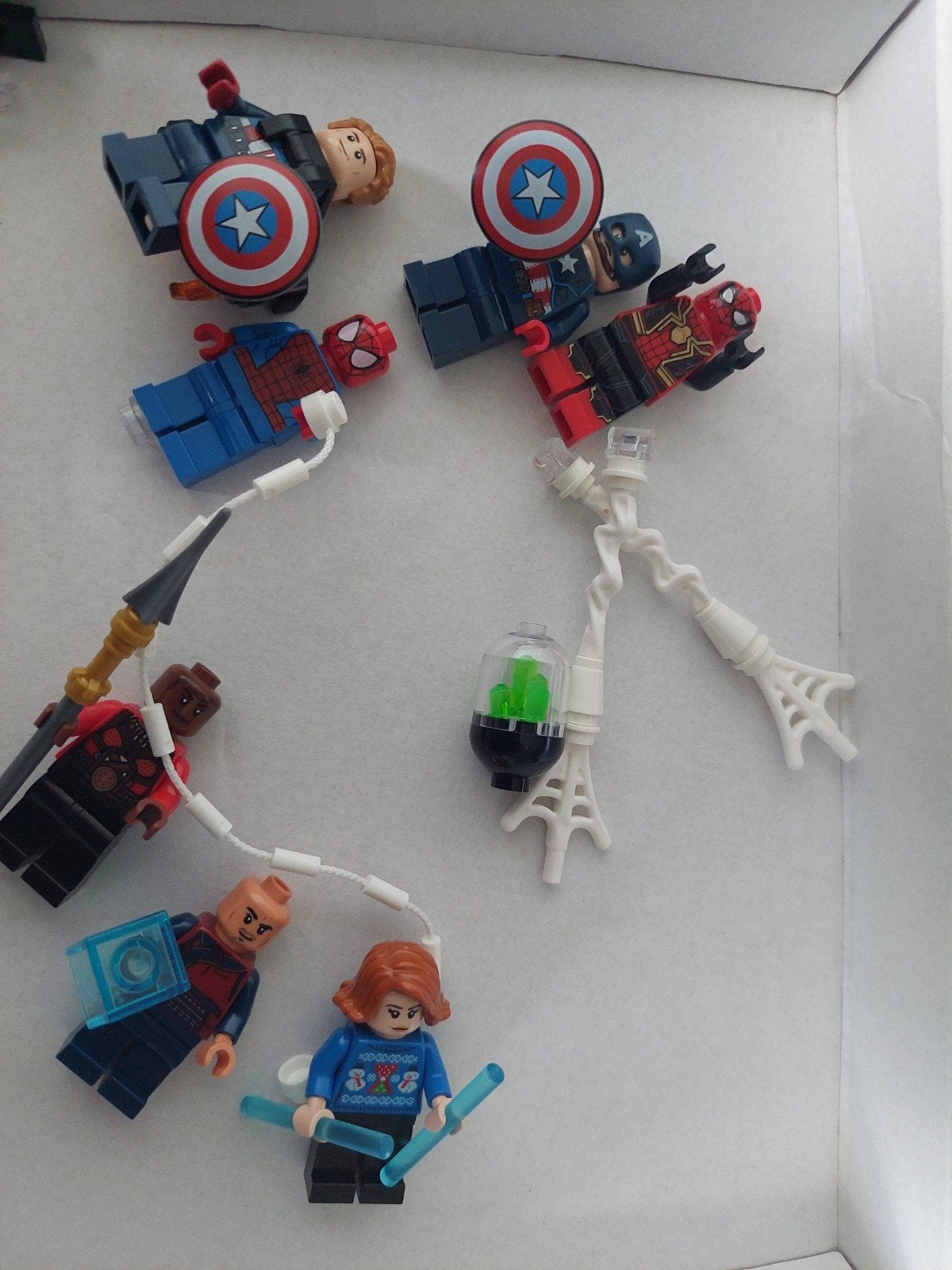 Lego superheroes minifiguren, Overige thema's, Lego, Ophalen of Verzenden, Zo goed als nieuw