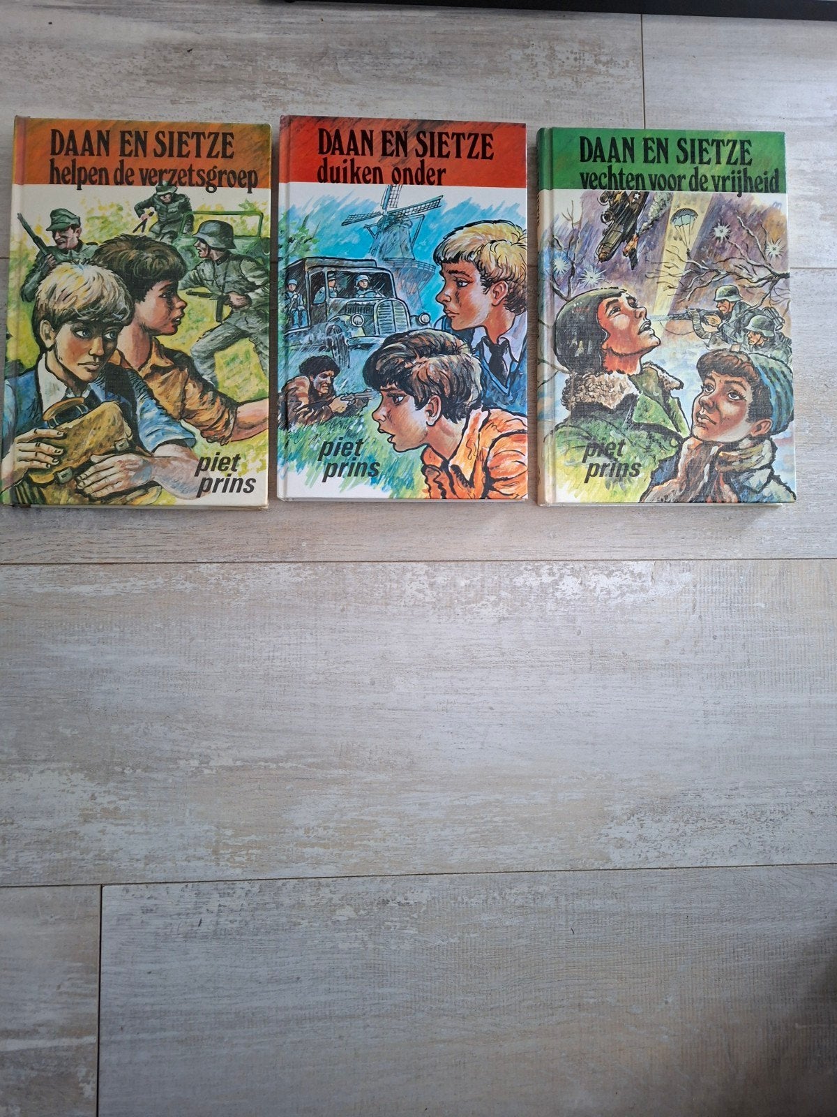 Piet Prins - Daan en Sietze trilogie (3 boeken), Ophalen of Verzenden, Gelezen, Piet Prins, Fictie algemeen