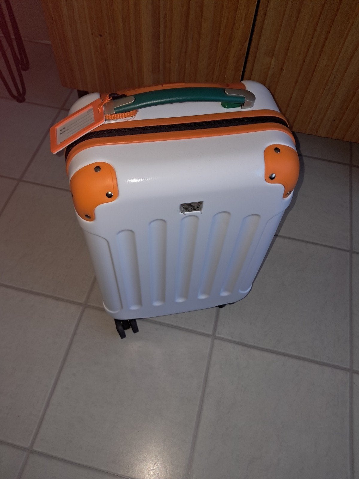 Nieuwe Postcodeloterij trolley - nooit gebruikt, Ophalen, Minder dan 40 cm, Nieuw, Wieltjes