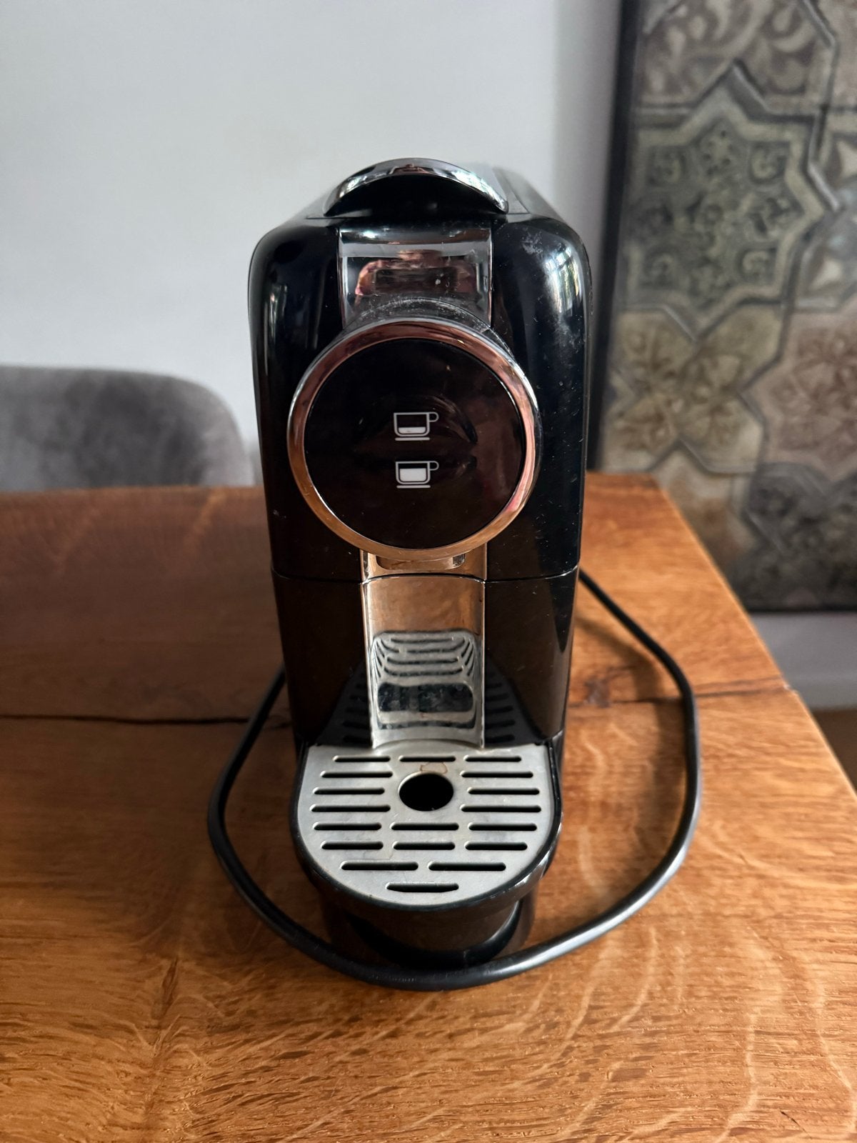 Blokker Koffiecupmachine - Zwart, OPKNAPPER!, Witgoed en Apparatuur, Koffiezetapparaten, Ophalen, Koffiepads en cups, Gebruikt