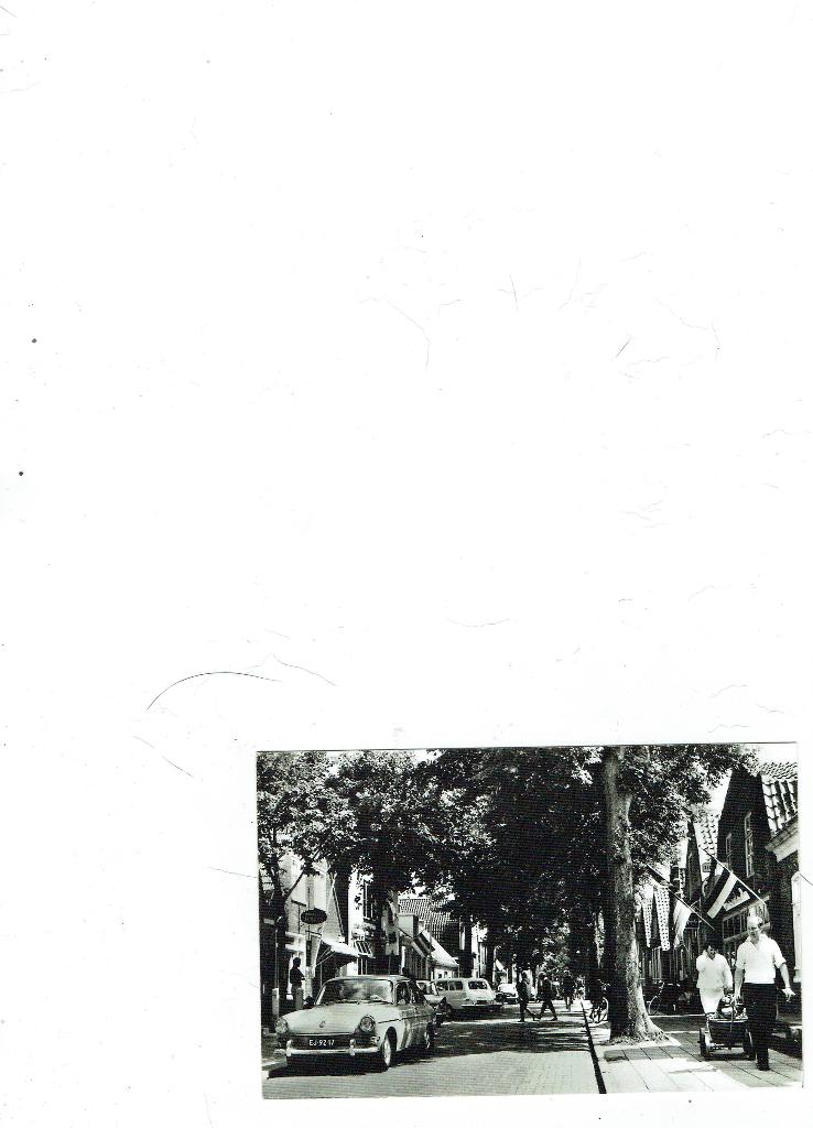 Terschelling, Dorpsstraat Midsland, Verzenden, 1960 tot 1980, Ongelopen, Friesland