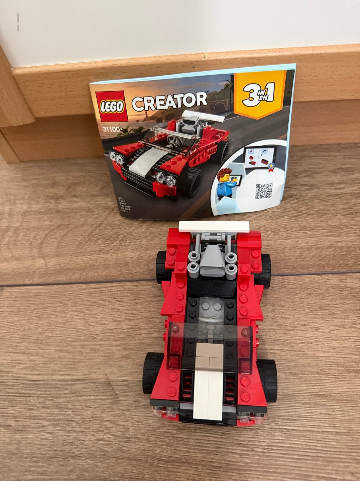 LEGO Creator 31100 Sportwagen 3-in-1, Ophalen of Verzenden, Zo goed als nieuw, Overige merken