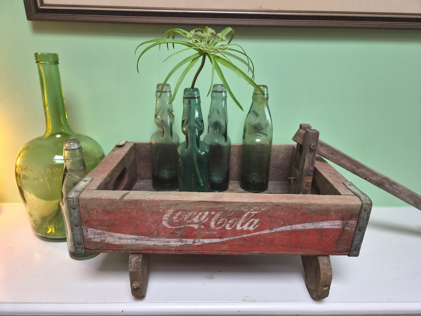 Antieke Coca Cola krat, Ophalen of Verzenden, Gebruikt, Overige typen