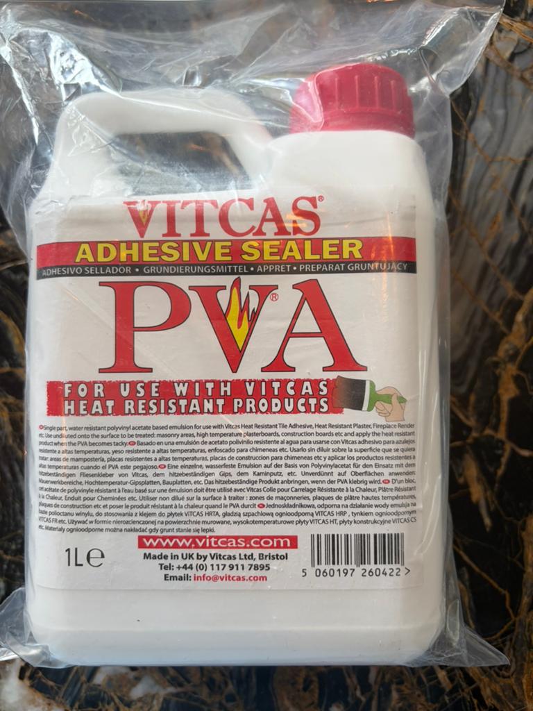Hitte bestendige voorstrijk PVA vitcas, Ophalen of Verzenden, Nieuw, Wit