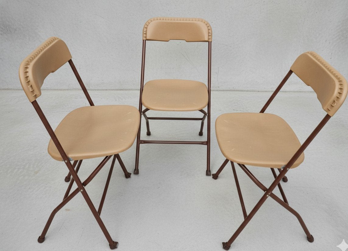 56 x klapstoelen kunststof metaal horeca stoelen evenement, Zwart, Ophalen of Verzenden, Zo goed als nieuw, Metaal