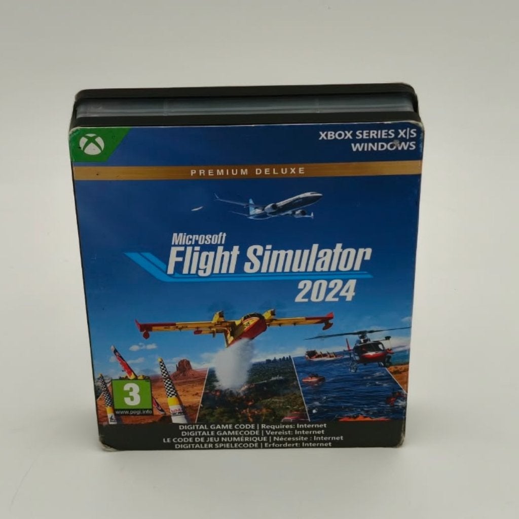 Microsoft Flight Simulator 2024 Premium Steelbook Xbox - NEW, Microsoft, Zo goed als nieuw, Support@microsoft.com, Microsoft Corporation
One Microsoft Way
Redmond, WA 98052-6399
USA