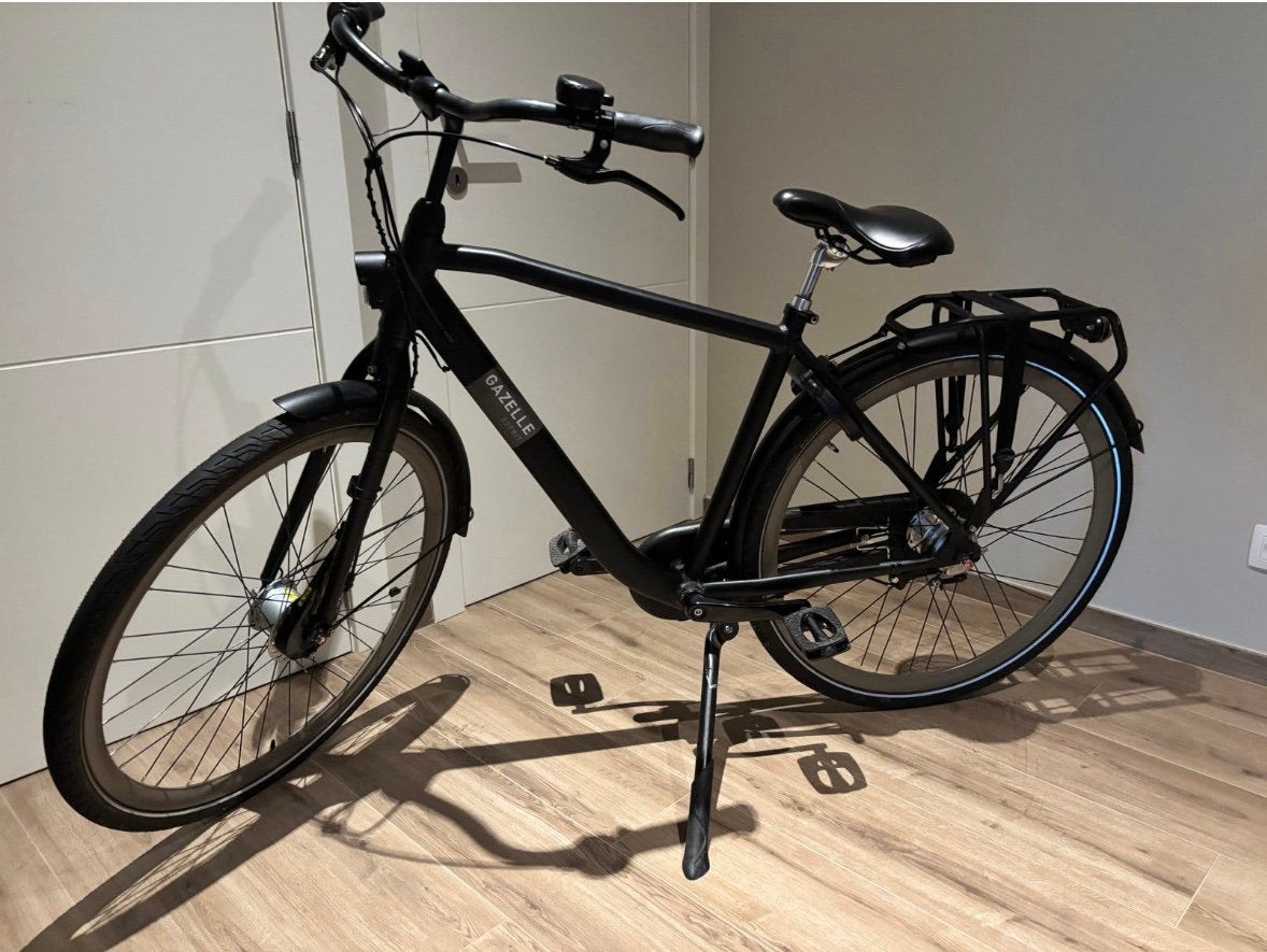 Gazelle Esprit herenfiets – 28 inch – zwart, Ophalen, Gebruikt, Versnellingen, 49 tot 53 cm