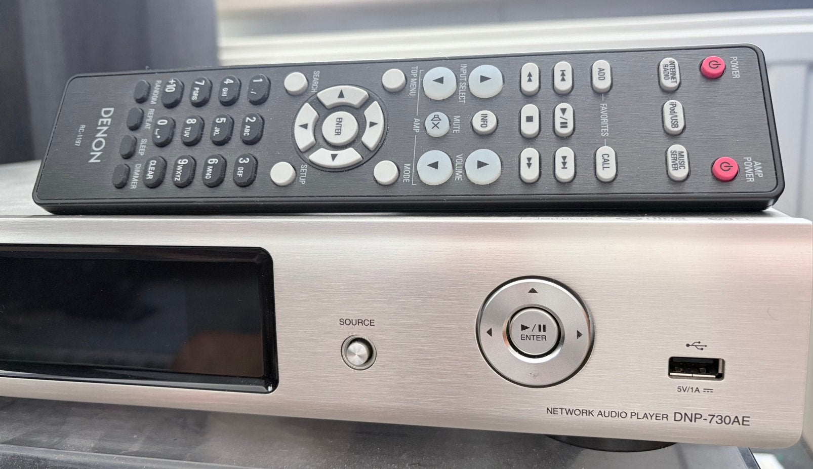 Denon network audio player, Ophalen of Verzenden, Zo goed als nieuw