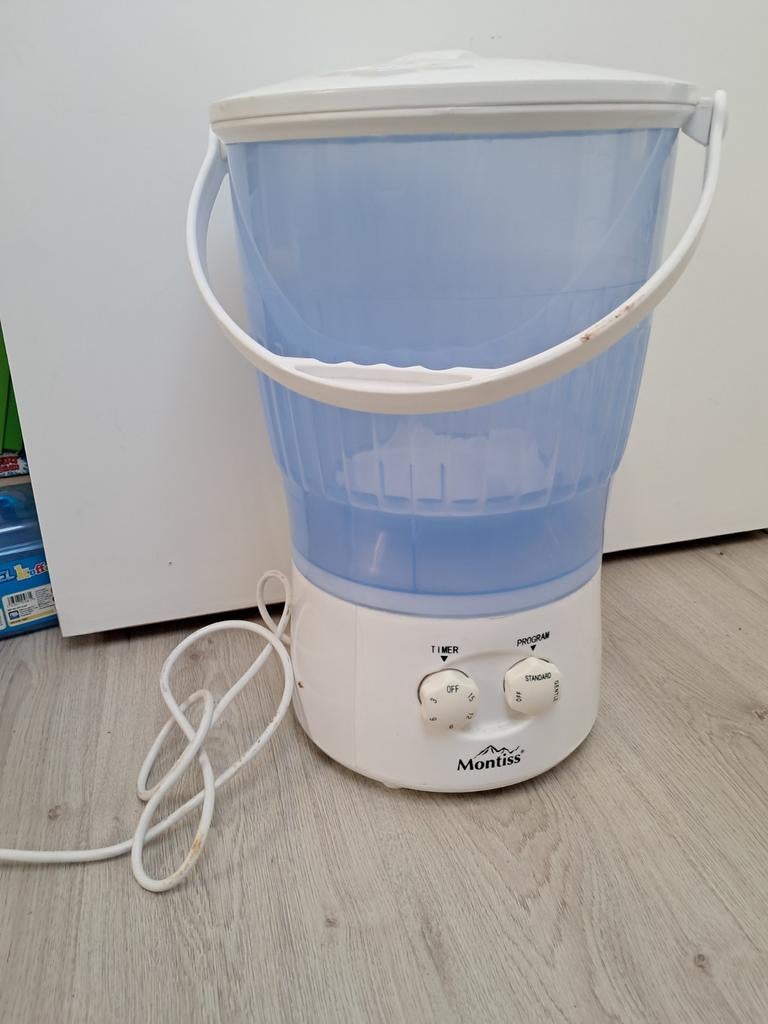 Camping wasmachine, Ophalen