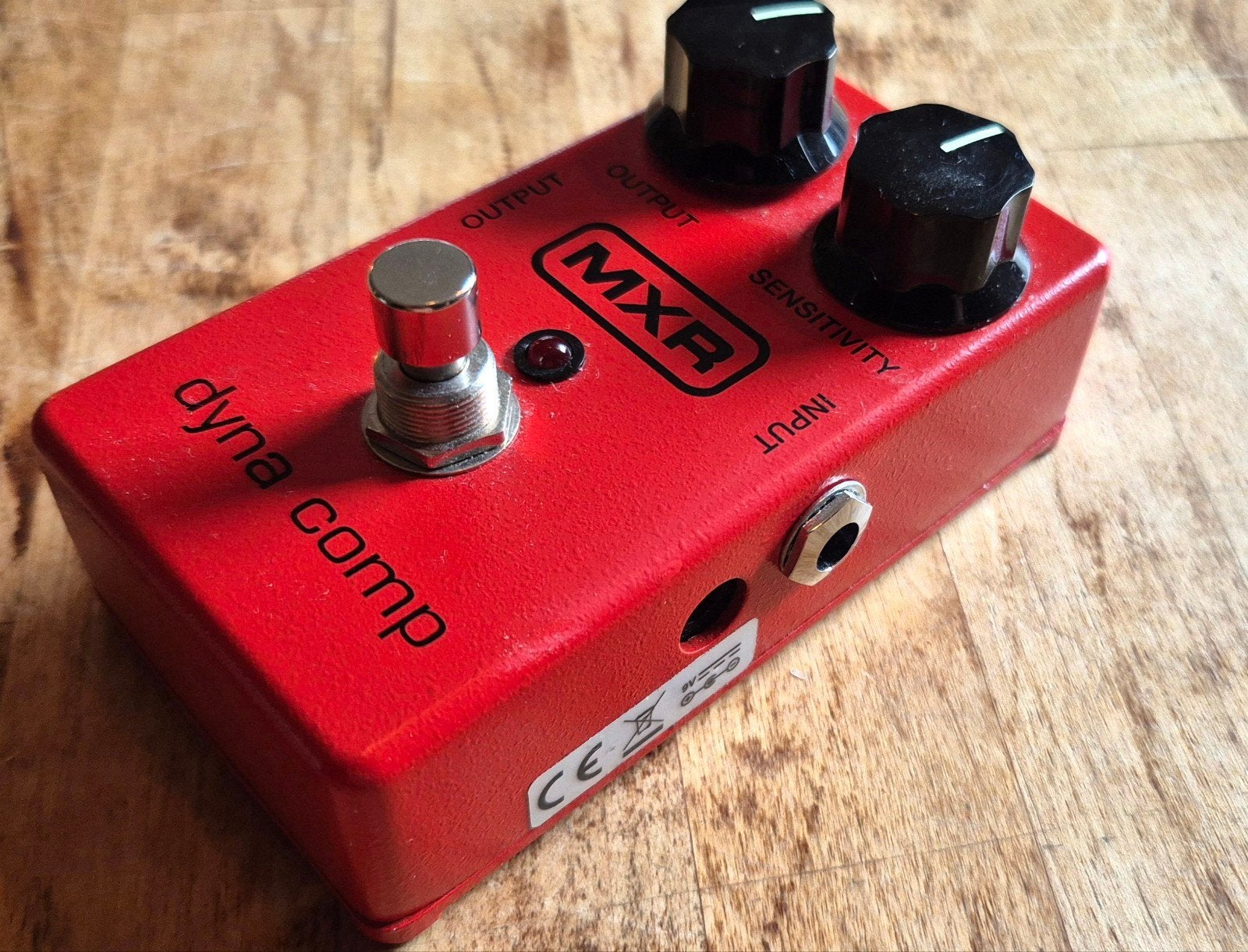MXR Dyna Comp Compressor (2007) met glow-in-the-dark knobs, Ophalen of Verzenden, Gebruikt, Compressor