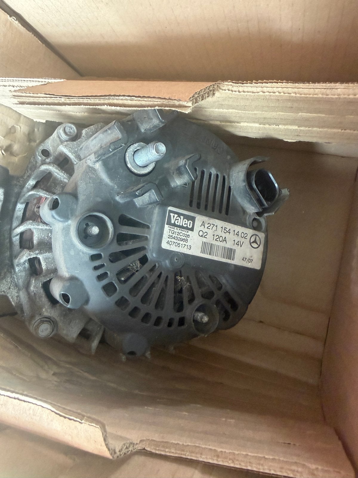 Dynamo Valeo, Ophalen, Gebruikt, Mercedes-Benz