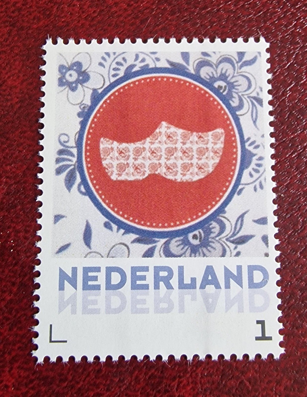 kv91 persooblijke  postzegel met klomp - L 1, Ophalen of Verzenden, Na 1940, Postfris