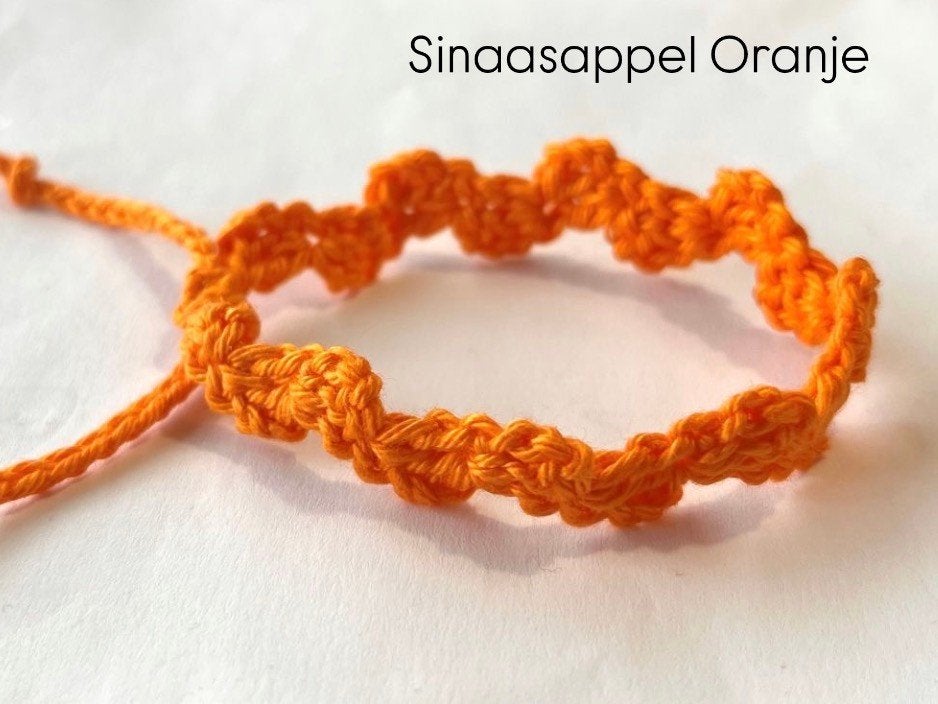 Verstelbaar armband Wave diverse kleurtjes, Overige materialen, Overige kleuren, P Gillisstr, Nieuw