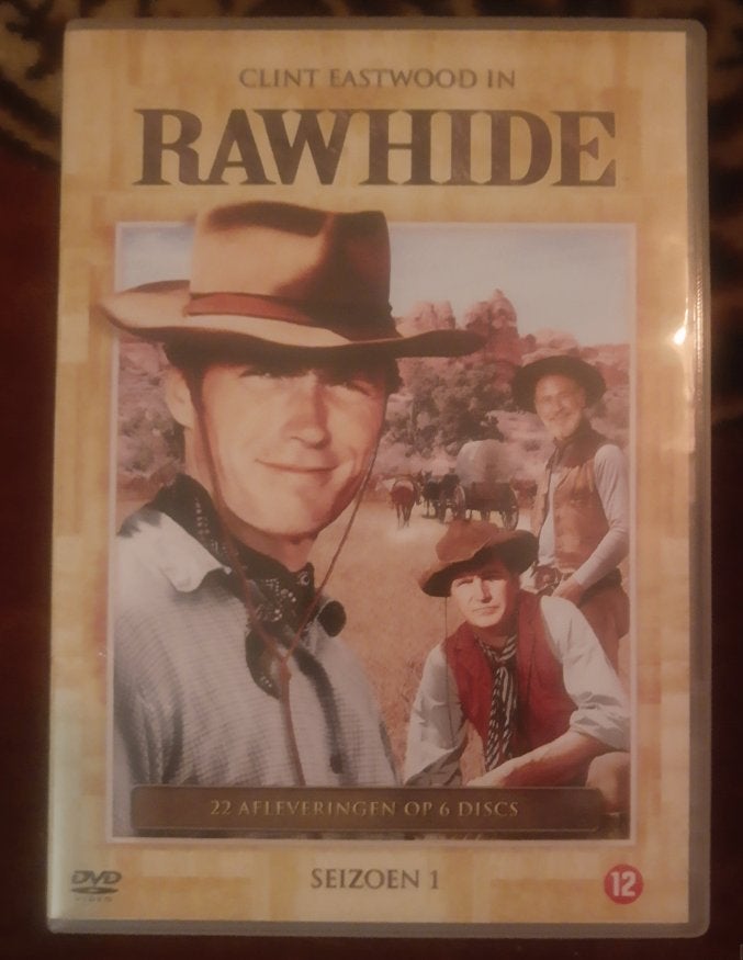 TV-SERIE Rawhide met Clint Eastwood / 6 disc DVD Box, Boxset, Ophalen of Verzenden, Zo goed als nieuw, Actie en Avontuur
