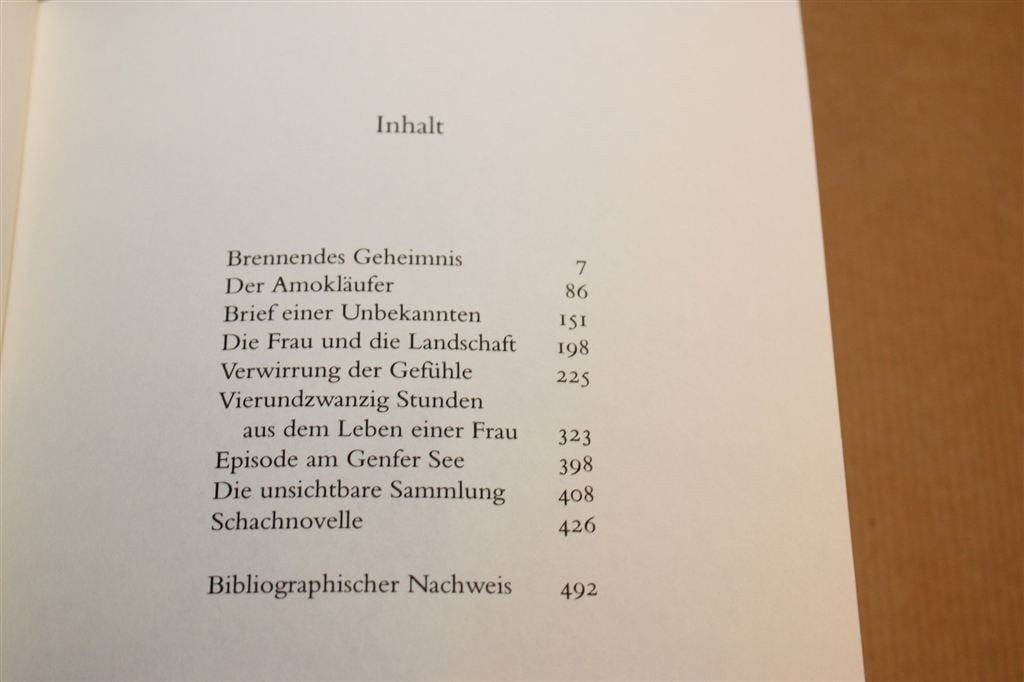 Meistererzählungen — Stefan Zweig, Novellen 2006, Ophalen of Verzenden, Gelezen