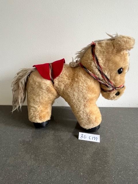 Mooi oud paardje (gevuld met stro) 30 cm, Ophalen of Verzenden, Zo goed als nieuw, Overige typen, Middelgroot (20 tot 80 cm)