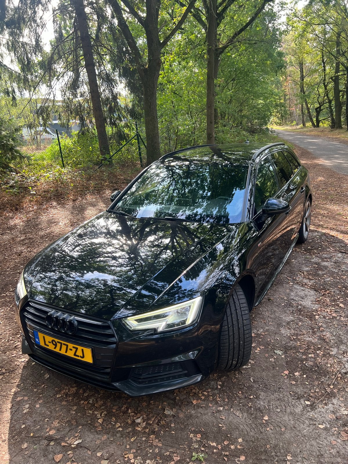Audi A4 2.0 Tfsi Ultra Mhev 190pk S Tronic 2018 Zwart, Zwart, 1984 cc, Zwart, Leder