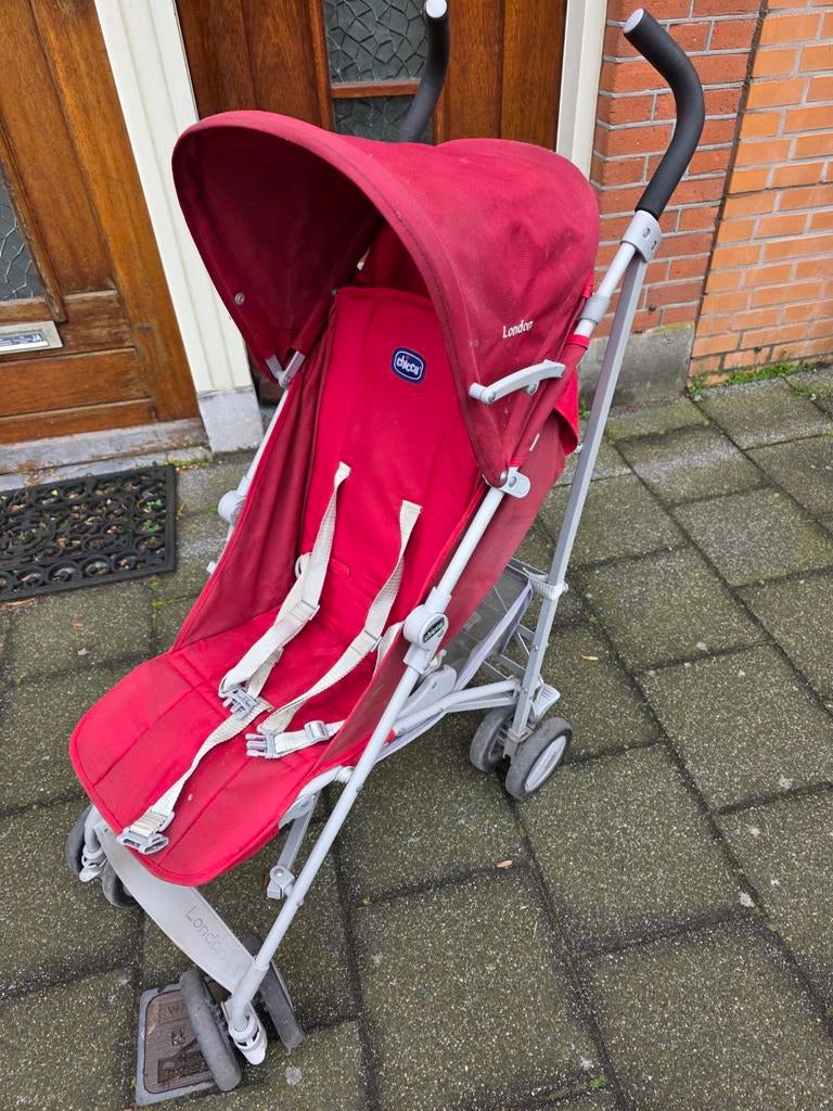Chicco London Wandelbuggy - Compact en Comfortabel, Kinderen en Baby's, Buggy's, Ophalen, Gebruikt, Overige merken, Verstelbare rugleuning