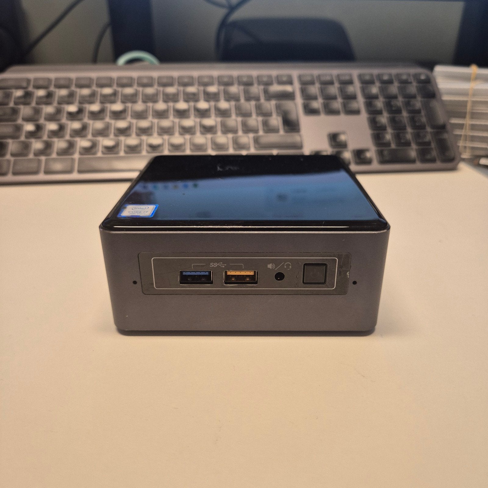 Intel NUC 7 i7 16GB 256GB Nvme SSD Wifi HDMI, Verzenden, Intel, SSD, Intel Core i7
