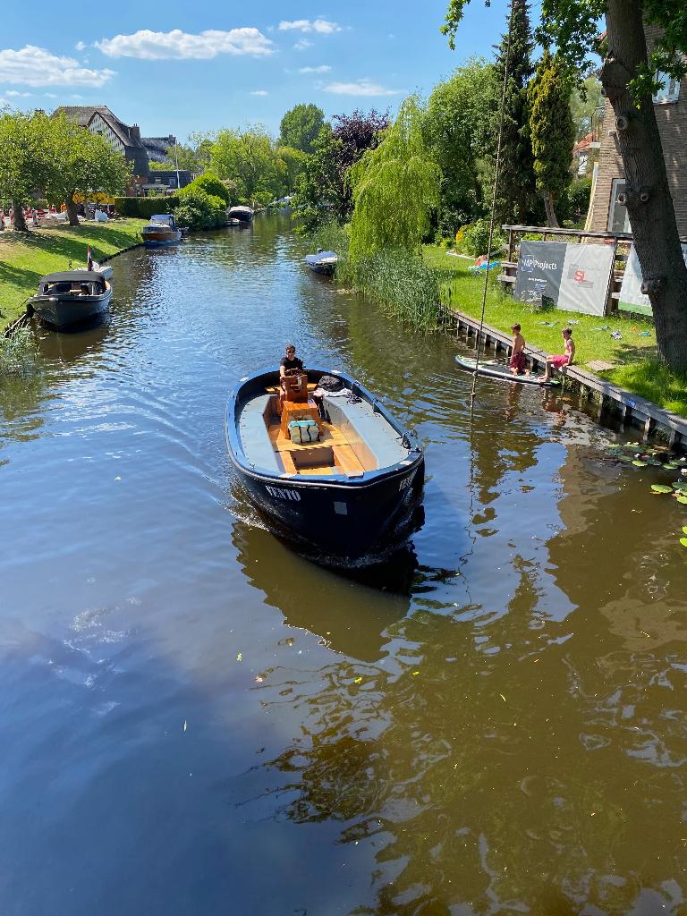 Sloep Vento 6,7x2,5 mtr +/- 20 pers, Watersport en Boten, Ophalen, Gebruikt, Binnenboordmotor, Diesel