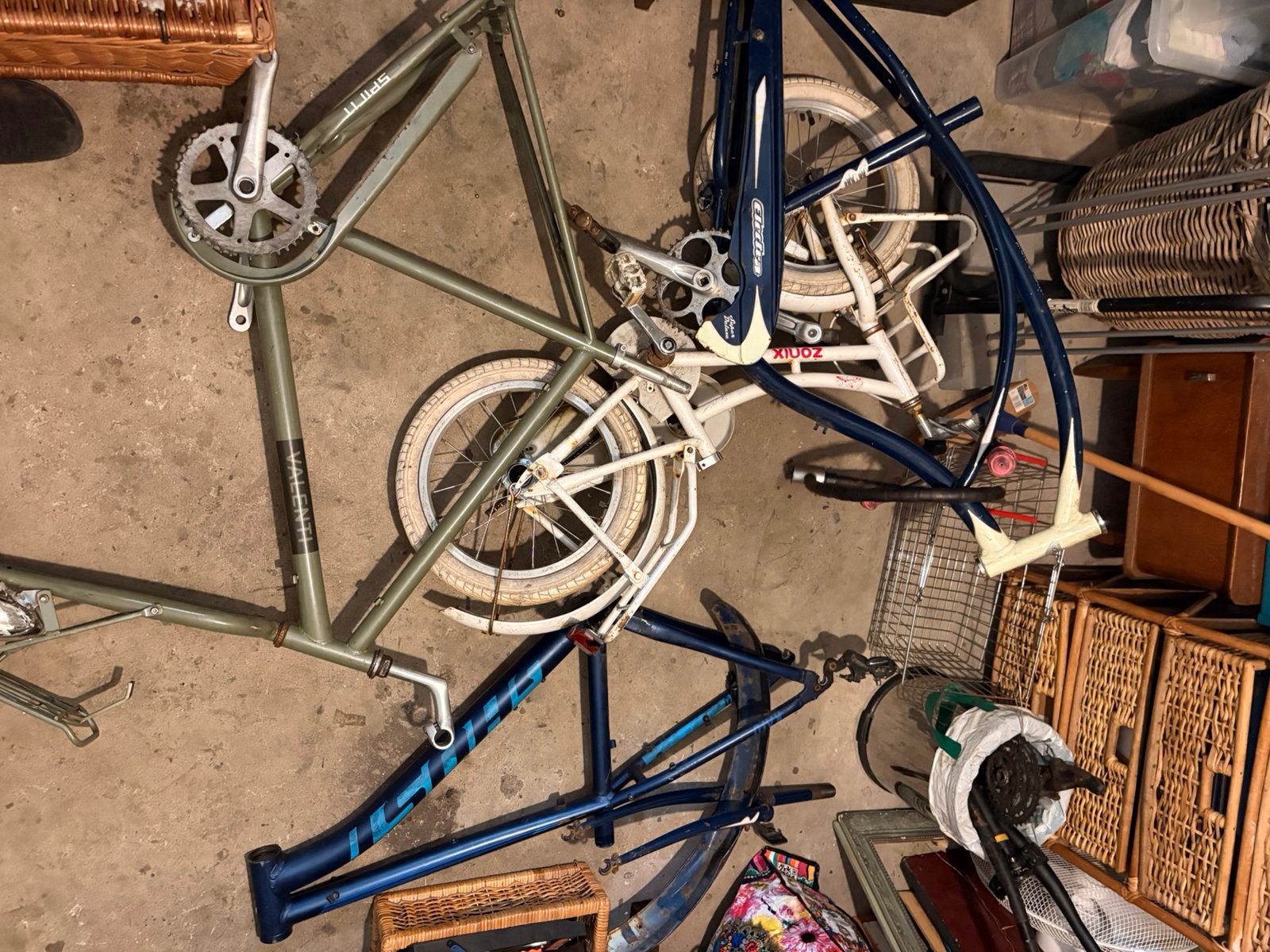 Fiets spul, valenti, mauntianbike, cruiser, Ophalen