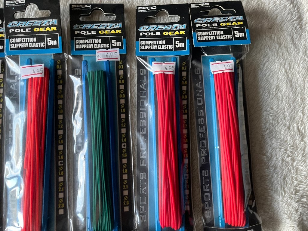 adv 114 / NIEUW mixset 7 pakjes elastiek CRESTA, Ophalen of Verzenden, Nieuw, Overige typen