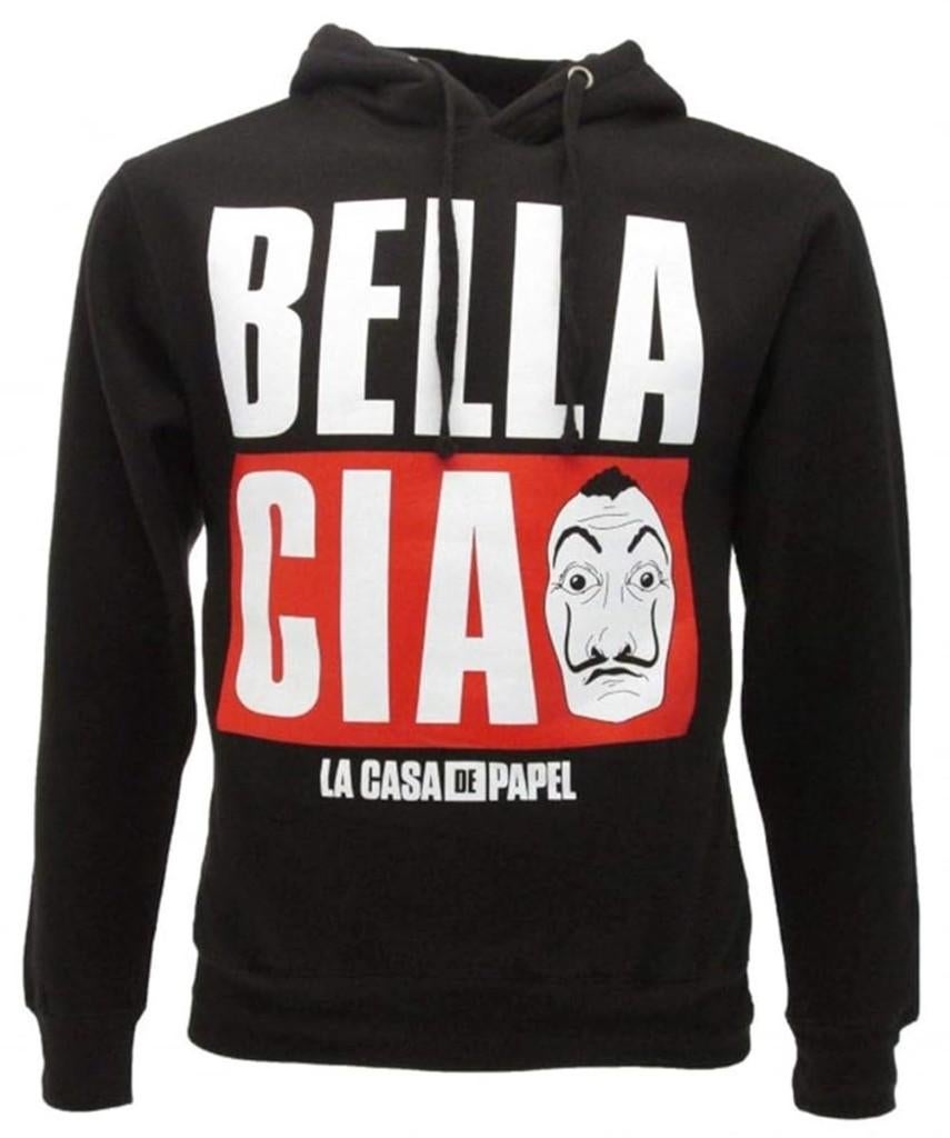 La Casa de Papel Hoodie Medium (NIEUW) !!!, Maat 48/50 (M), Zwart, Nieuw, Ophalen of Verzenden